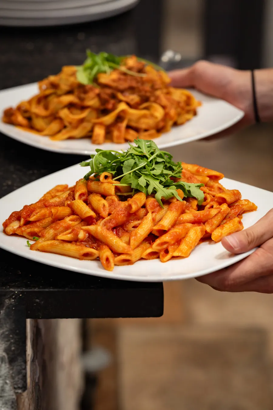 Pasta speciali served at Pizza Calzone